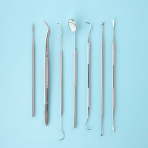Ensemble de 6 instruments dentaires de qualité allemande CIRUGIA Industries CE certifiés à usage professionnel en acier inoxydable sur mesure - Product Image 3