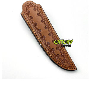 Fourreau de couteau en cuir de chasse bricolage personnalisé en différentes tailles et couleurs pour application de couteau Bowie Support OEM - Product Image 6