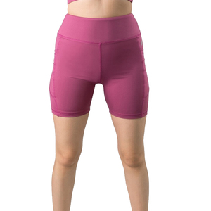 Short de sport taille haute pour femme Pantalon d'entraînement de fitness respirant avec logo personnalisé Pantalon de yoga sans couture - Product Image 1