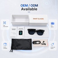 Gafas Inteligentes con Cámara, Video 4K, Asistente IA, Resistentes al Agua IP66, Cámara Dual, Carga Magnética, Control por Aplicación, Uso Diario en Exteriores