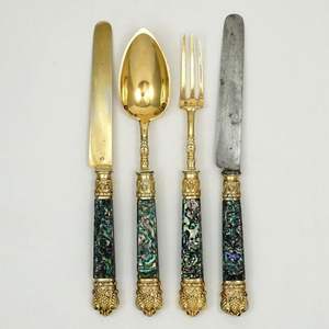 Luxury Classic Design <b>Flatware</b> Set in Stainless Steel with Gold Finished Perfect for Restaurant Dining and Elegant Tabletop - Product Image 4