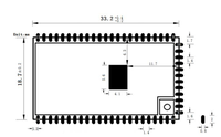 Módulo WLAN IOT con Chip MTK MT7688 Compatible con Openwrt, USB 2.0