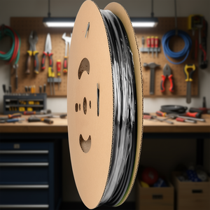 HONGSHANG 75m Black <b>Heat</b> Shrink Tubing H-2(Z) Inner Diameter 4.80mm Shrink Ratio 4.8/2.4 <b>Cable</b> Management Accessory - Product Image 3