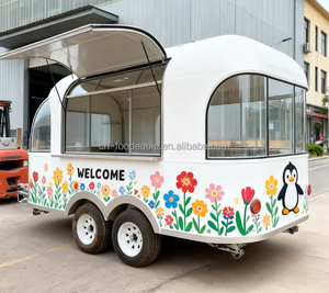 Remorque mobile <span class=keywords><strong>artisanale</strong></span> pour la vente de snacks, idéale pour la restauration, la vente de glaces, pizzas, café, et comme équipement de traiteur mobile pour événements. - Product Image 5