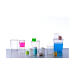 Tazas transparentes desechables PP únicas con tapa impresa y opciones personalizables - Product Image 1