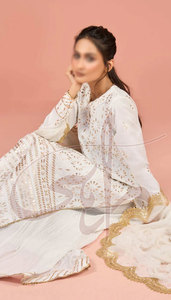 Trajes Formales para Mujer de Alta Calidad, Nuevo Estilo, Venta al por Mayor, Chikankari, Ecológicos, Transpirables, Precio Económico - Product Image 4