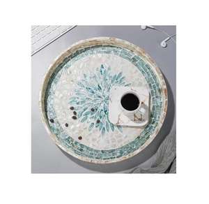 Bol à chocolat décoratif en nacre, accessoires de cuisine modernes et luxueux, vaisselle pour servir le chocolat, décoration du Ramadan - Product Image 4