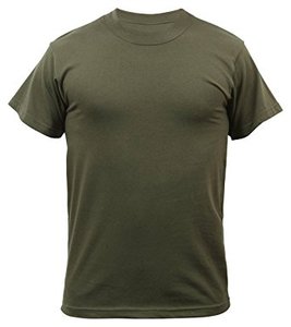 เสื้อยืดถักสีพื้นผู้ชายผ้าฝ้าย100% ไฮสตรีท - Product Image 6