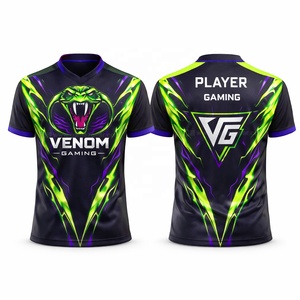 Camisetas de Esports Personalizadas para Niñas 2026, Diseño Gratuito, Impresión por Sublimación Completa de Alta Calidad, Camisetas de Equipo de Esports - Product Image 6