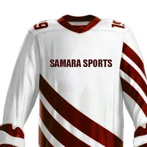 Ropa de hockey sobre hielo para equipo juvenil personalizada, uniforme de Jersey de práctica sublimada, uniforme con logotipo y número de equipo personalizado, uniformes de hockey sobre hielo - Product Image 5