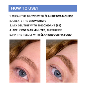 ELAN Professional Line BROW GEL TINT Marrón Claro 20 ml - Product Image 2