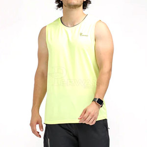 Vente directe d'usine de vêtements de fitness d'été décontractés pour hommes de grande taille Débardeur fabriqué au Pakistan pour les entraînements et les activités de plein air - Product Image 1