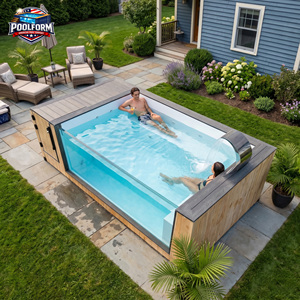 High-End Ready-made Container Swimming <b>Pool</b> with Jacuzzi Function for Resort prefabricated swimming <b>pool</b> - Product Image 2