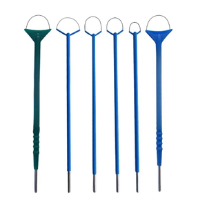 Instrumento de punta de gancho laparoscópico reutilizable eléctrico Varios diseños de mango Herramienta quirúrgica endoscópica - Product Image 1