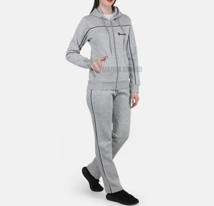 Conjunto de dos piezas de chándal para mujer, gran oferta, ropa deportiva informal con estampado de logotipo personalizado, diseño cómodo a la moda - Product Image 5