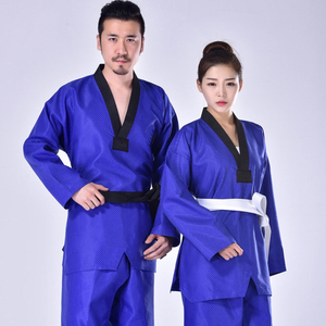 Uniforme de Taekwondo surdimensionné élégant avec logo personnalisé Nouvelle mode Vente en gros Vêtements d'arts martiaux Karaté 100% coton respirant - Product Image 3