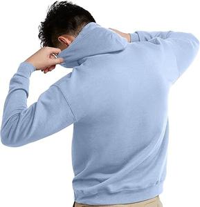 Pull uni pour homme Sweat à capuche surdimensionné Lavage Peluche Coton Polaire Poids lourd Sweat à capuche Vintage Extérieur Capuche Homme Streetwear - Product Image 2