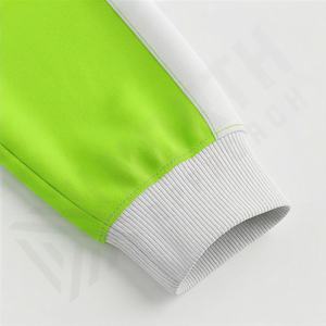 Ensembles de survêtements deux pièces pour femmes 2025 de haute qualité, style décontracté, blocs de couleur, haut court à col rond, personnalisables - Product Image 6