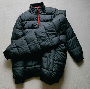 Manteau matelassé lourd à capuche LAYENNE, veste d'hiver en duvet pour homme, veste à capuche zippée en duvet pour homme - Product Image 3