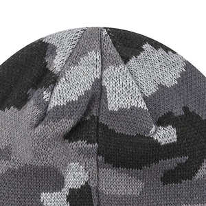 Custom Design Adult and <b>Baby</b> Warm Knitted <b>Beanie</b> Hats with New Leather Label Hand Embroidered Winter Hat for Business - Product Image 6