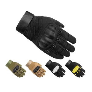 Full Finger PU Weight Lifting Gloves Non-Slip Unisex Outdoor Activities Black With Yellow Palm Grip - Product Image 2