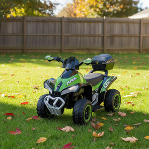 ESPIDKO Motocicleta Eléctrica de Litio de 8.4V 4.5 Ah, Quad Verde de 79cm, Juguetes y Accesorios para Niños 42900 - Product Image 3