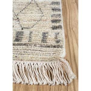 Manifest Ivory Hand Knotted Afghan Wool <b>Rugs</b> Geometric Pattern <b>Boho</b> Living Room Carpet Rectangle Hallway <b>Rug</b>-Re-1150(Cs-01) - Product Image 4