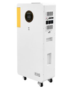 Inversor Solar de Onda Sinusoidal Pura de Alta Eficiencia de 6 kW LiFePO4 Apilable de 16 kWh con MPPT para Sistemas Fuera de Red y Electrodomésticos Domésticos - Product Image 2