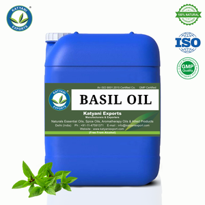Huile essentielle de basilic organique pur 100% pour la croissance des cheveux, soins de la peau, aromathérapie, massage en vrac en gros huile d'ocimum basilicum - Product Image 4