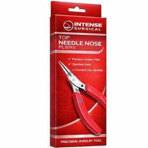 Alicates de Punta Plana, Herramienta para Hacer Joyas, Acero Inoxidable, Herramienta Manual de Precisión, Precio de Fábrica, Proveedor Mayorista OEM - Product Image 4