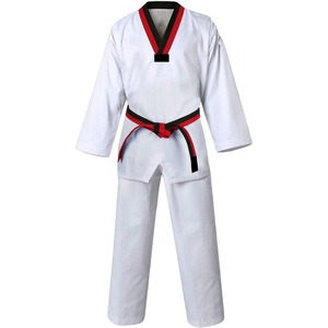 Taekwondo venta al por mayor uniforme logotipo personalizado uniformes MMA artes marciales desgaste Karate Judo Kickboxing Taekwondo uniforme - Product Image 1