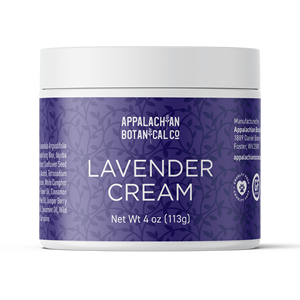 Crème hydratante intensive à la lavande ABCo – Hydratant léger botanique pour le visage, le corps et les mains (4 oz) - Product Image 1
