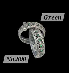 Bracelets bicolores aspect argent oxydé, vente chaude, bracelet bohème vintage, bracelet géométrique exquis pour femmes, cadeau - Product Image 5