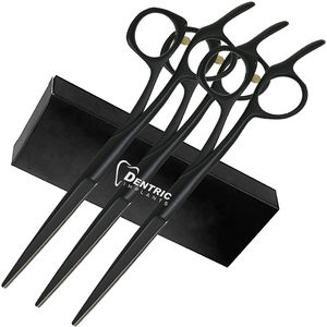 Ciseaux de coupe de cheveux professionnels en acier inoxydable pour droitier lame tranchante droite coiffure cheveux Salon de coiffure fournitures - Product Image 4