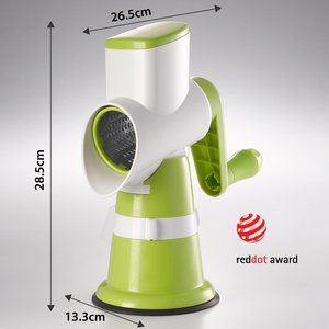 Hand Crank Rotary <b>Vegetable</b> Grater Multifunctional Drum Shredder Detachable Suction Base Household Kitchen Food <b>Cutter</b> - Product Image 3