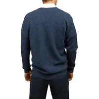 Pull à col roulé pour homme, uni, manches longues, printemps, décontracté, coupe ajustée, respirant, polyester/coton, tricot chaud