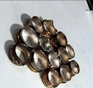 Wholesale Engraved <b>Spinner</b> <b>Ring</b> Mixed Metal With Needed Tone Indian Hand-crafted Jewelry Suppliers - Product Image 5