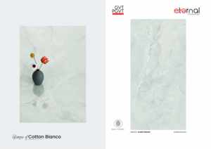 Carreaux de sol en porcelaine sans fin brillants 600x1200 Effet marbre Design mural intérieur - Product Image 4