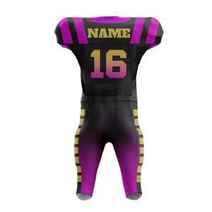 Ropa deportiva, el mejor uniforme de fútbol americano con sublimación de Color, uniforme de fútbol ligero de diseño personalizado para venta en línea - Product Image 2