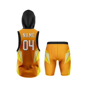 ชุดยูนิฟอร์มพิมพ์ลายสกรีนผ้าไหมแบบกำหนดเองสำหรับทีม 7v7 สำหรับการแข่งขัน  พร้อมสี ชื่อทีม  ผลิตจากโพลีเอสเตอร์ 100% ระบายอากาศได้ดี แห้งเร็ว เหมาะสำหรับฤดูร้อน รุ่นพลัส - Product Image 2