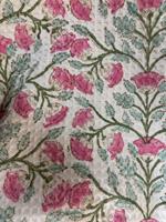 Peignoirs gaufrés en coton imprimé à la main de qualité supérieure ou peignoirs de nuit colorants sans azo fabriqués à la main à Jaipur en Inde-taille unique