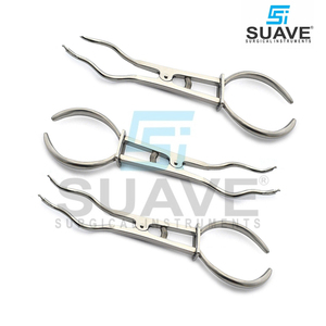 Pince de restauration de barrage en caoutchouc pour brasseur dentaire Ensembles de pinces 17.5 cm Outils de laboratoire de dentisterie par SUAVE INSTRUMENTS CHIRURGICAUX - Product Image 2
