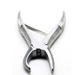 Fórceps de extracción de dientes de raíz molar inferior de acero inoxidable manual instrumentos quirúrgicos dentales para equipos - Product Image 1