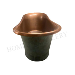 Baignoire en cuivre Offre Spéciale fantaisie belle conception avec bain en cuivre fini antique pour la décoration de salle de bain - Product Image 6