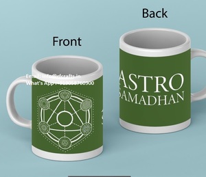 Taza de cerámica ecológica con superficie de sublimación suave - Product Image 2