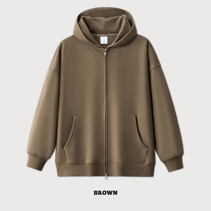 เสื้อฮู้ดดี้แบบสวมหัว มีกระเป๋าหน้า ปักโลโก้ 3 มิติ ตามแบบ OEM ผ้าฝ้าย 240GSM กันน้ำ เป็นมิตรกับสิ่งแวดล้อม ระบายอากาศ กันลม - Product Image 5