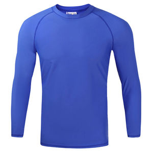 Chemises de compression à manches longues et à séchage rapide pour hommes Rash Guard OEM Design personnalisé de haute qualité MMA Rash Guard Prix raisonnable 2025 - Product Image 1