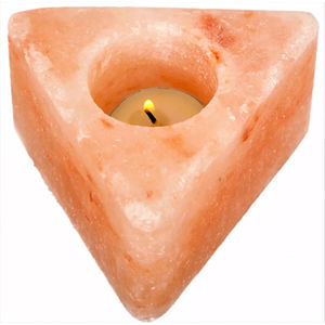 Portavelas de Sal Rosa Natural del Himalaya, Hechos a Mano, Venta al Por Mayor - Product Image 1