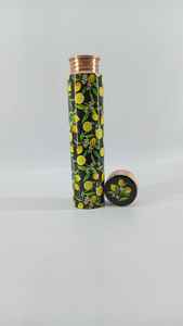 Alta demanda Grabados personalizados, colocaciones de logotipos y empaques Botella de agua de cobre puro para beneficios de salud de yoga - Product Image 5