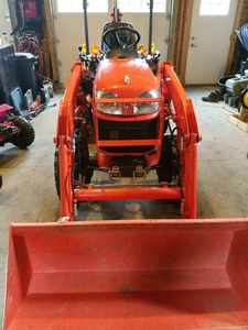 Tracteur à roues d'occasion d'origine pour Kubota B2320 23Hp 25Hp avec chargeur frontal de 30Hp 80Hp Garantie - Product Image 2